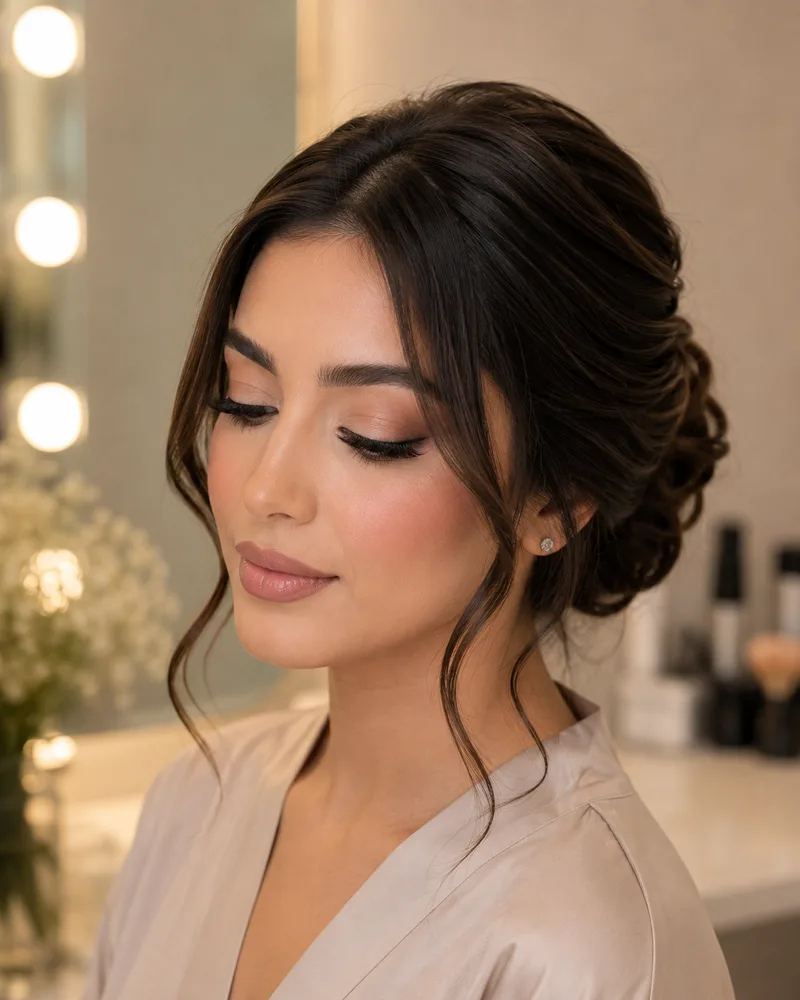 مكياج ناعم وبسيط