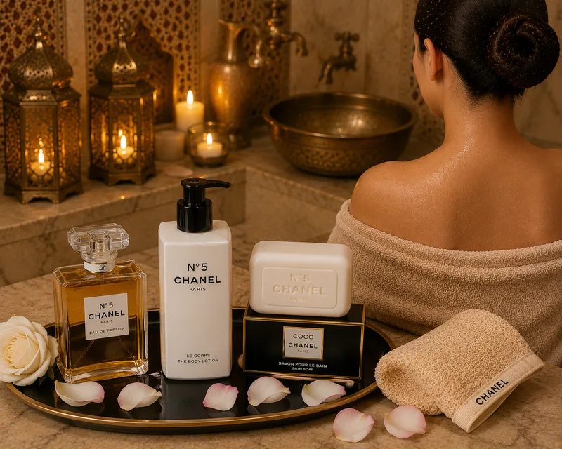 حمام Chanel الفاخر